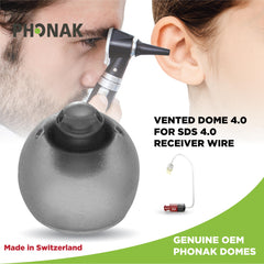 Otto Tech dome Phonak paquete de 10 domes para repuestos rápidos