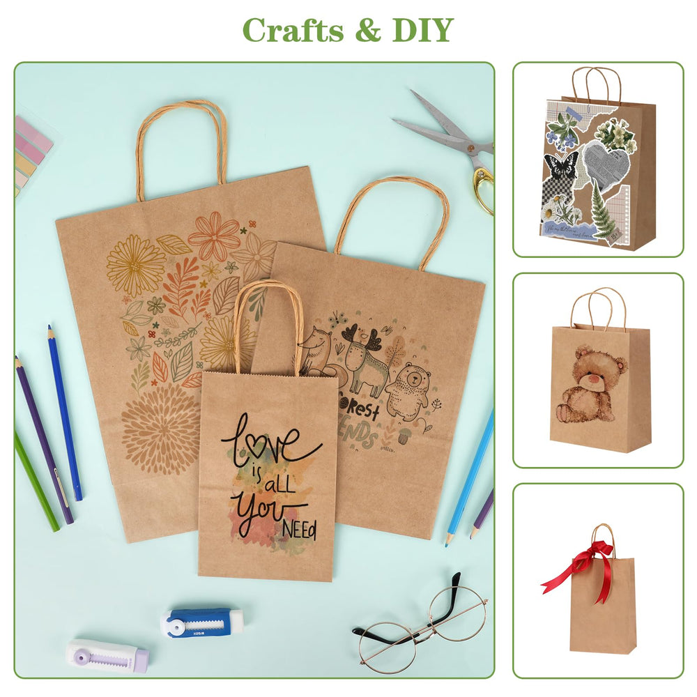 OUTUXED usuario llevando una bolsa kraft, ideal para comercio