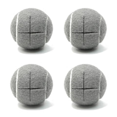 Outzen paquete frontal de 4 pelotas precortadas protege suelos fácilmente