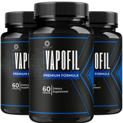 OVICIA Vapofil frasco frontal mostrando diseño y beneficio de claridad informativa