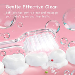 Papablic BabyHandy detalle de cerdas ultra suaves para limpieza delicada