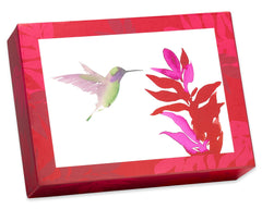 Papyrus caja de recuerdo abierta con tarjetas organizadas para regalar