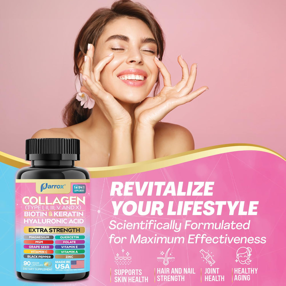 Parrox ingredientes clave visibles en la etiqueta para reforzar la belleza diaria.