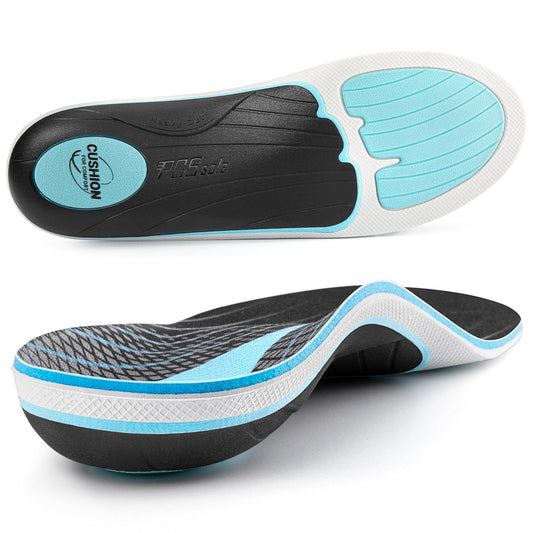 PCSsole vista frontal del par en empaque mostrando soporte robusto