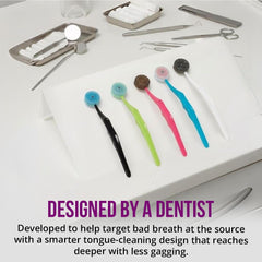 Peak Essentials TUNG Brush guardado en bolso, higiene portátil segura