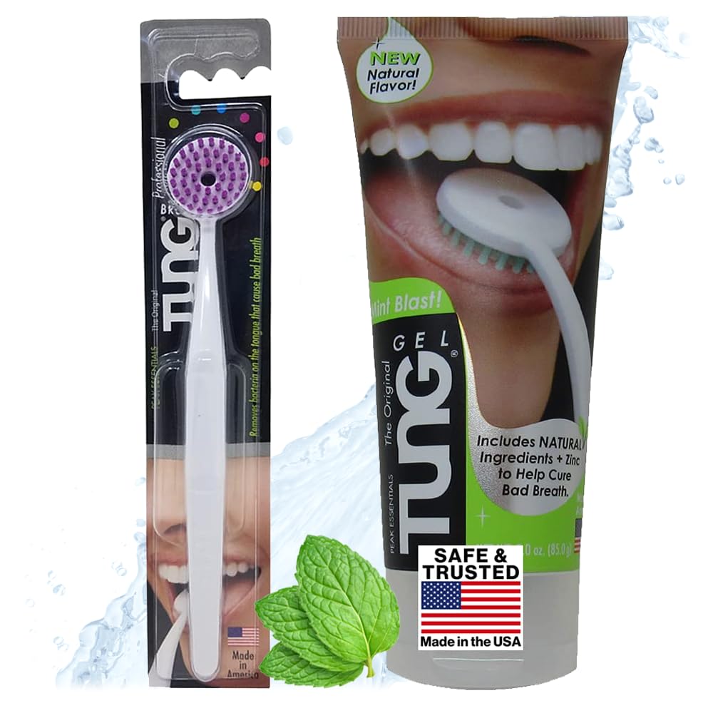 Peak Essentials TUNG cepillo frontal mostrando diseño ergonómico y control