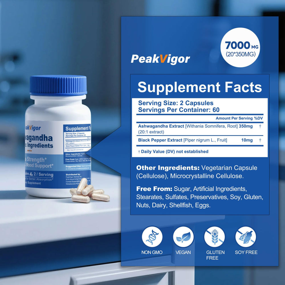 PeakVigor control de calidad y pruebas de terceros