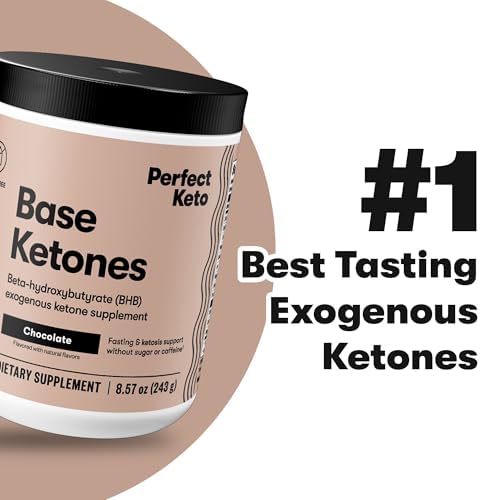 Perfect Keto ingredientes: sales BHB y electrolitos para apoyo mineral