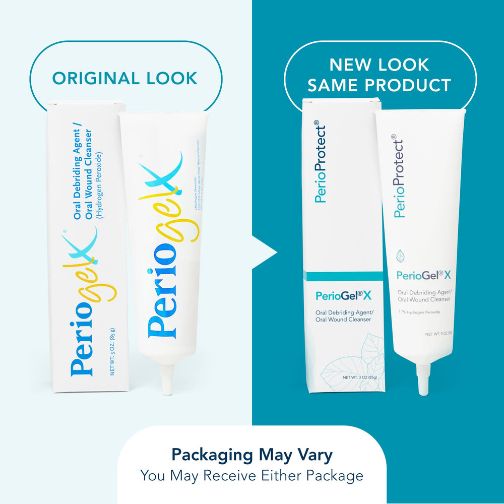 Perio Protect PerioGelX textura de gel visible para aplicación dirigida