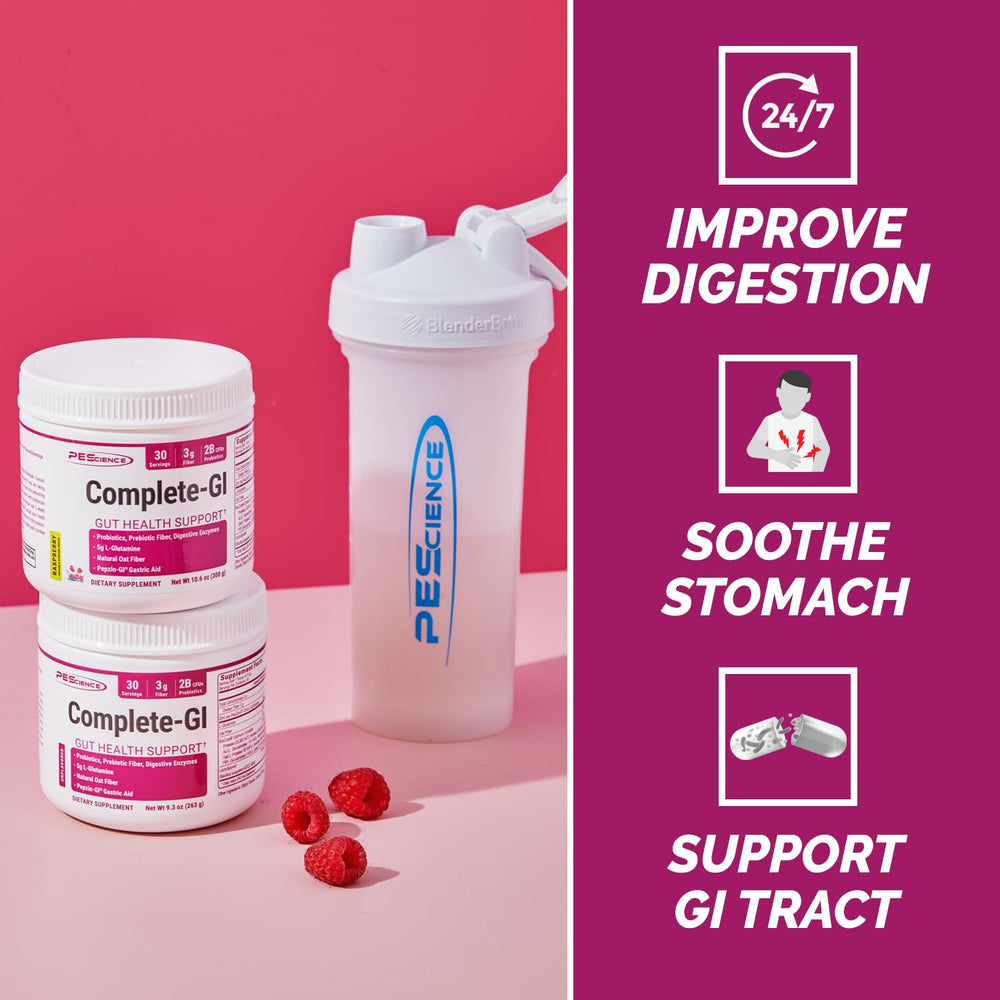 PEScience Complete-GI mezclado en batido, preparación rápida y sin sabor