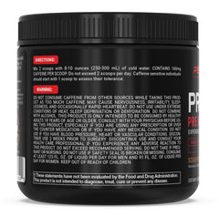 PEScience empaque destacando que no contiene beta-alanina
