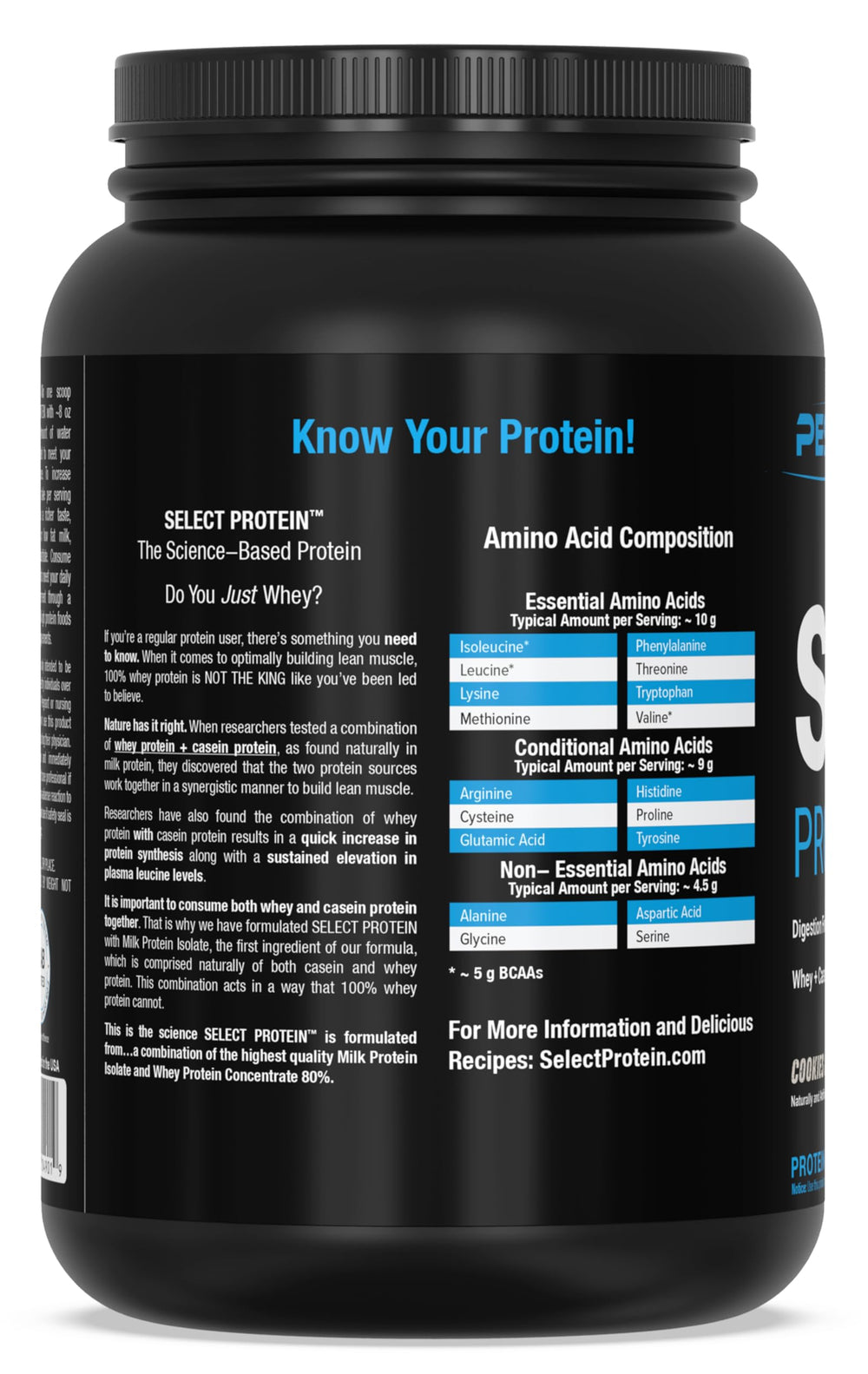 PEScience proteína usada en pancakes mostrando versatilidad y sabor