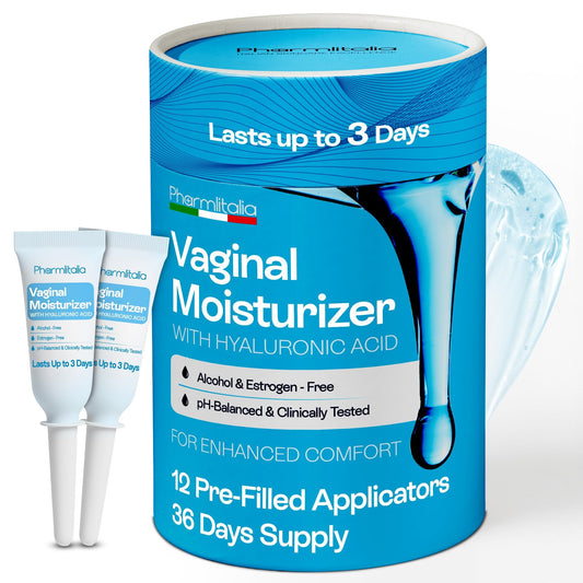 Pharmlitalia gel hidratante vaginal con aplicador prellenado para hidratación dirigida