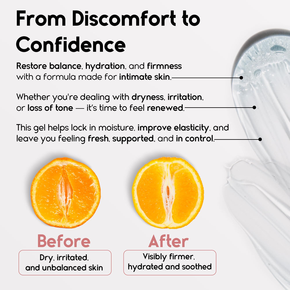 Pharmlitalia gel tensora vaginal con empaque discreto para cuidado íntimo en cualquier lugar.