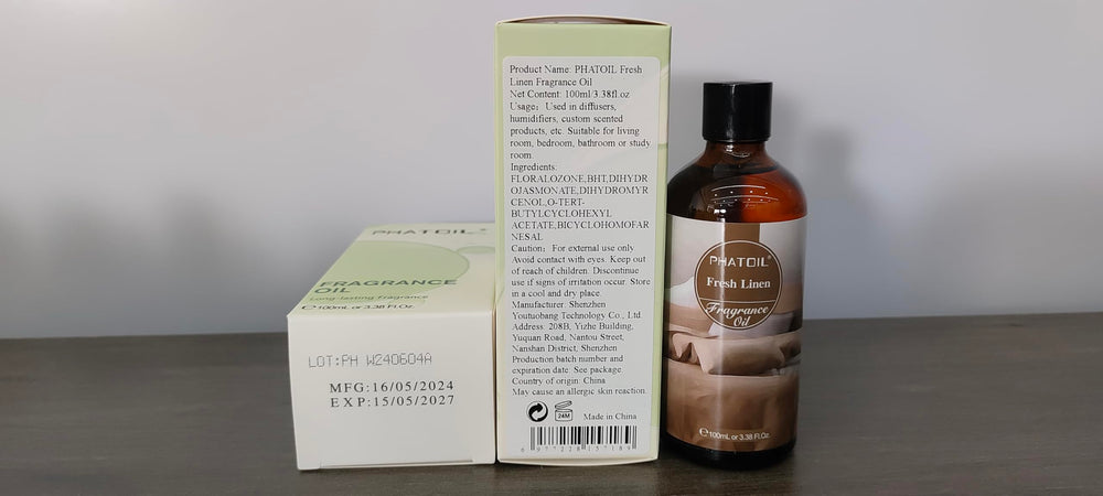 PHATOIL ambiente hogareño con producto, creando sensación fresca y acogedora