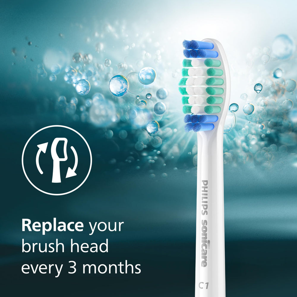 Philips Sonicare cerdas azules que se desvanecen indicando cuándo reemplazar