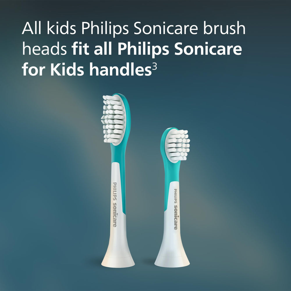 Philips Sonicare cabezal montado en mango, facilita el cepillado infantil