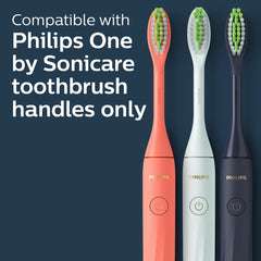 Philips Sonicare primer plano de cerdas cónicas que pulen suavemente