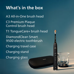 Philips Sonicare cabezales múltiples mostrando cerdas multiángulo para limpieza eficaz