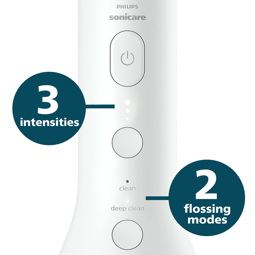 Philips Sonicare detalle del cuerpo ergonómico, agarre cómodo y control fácil