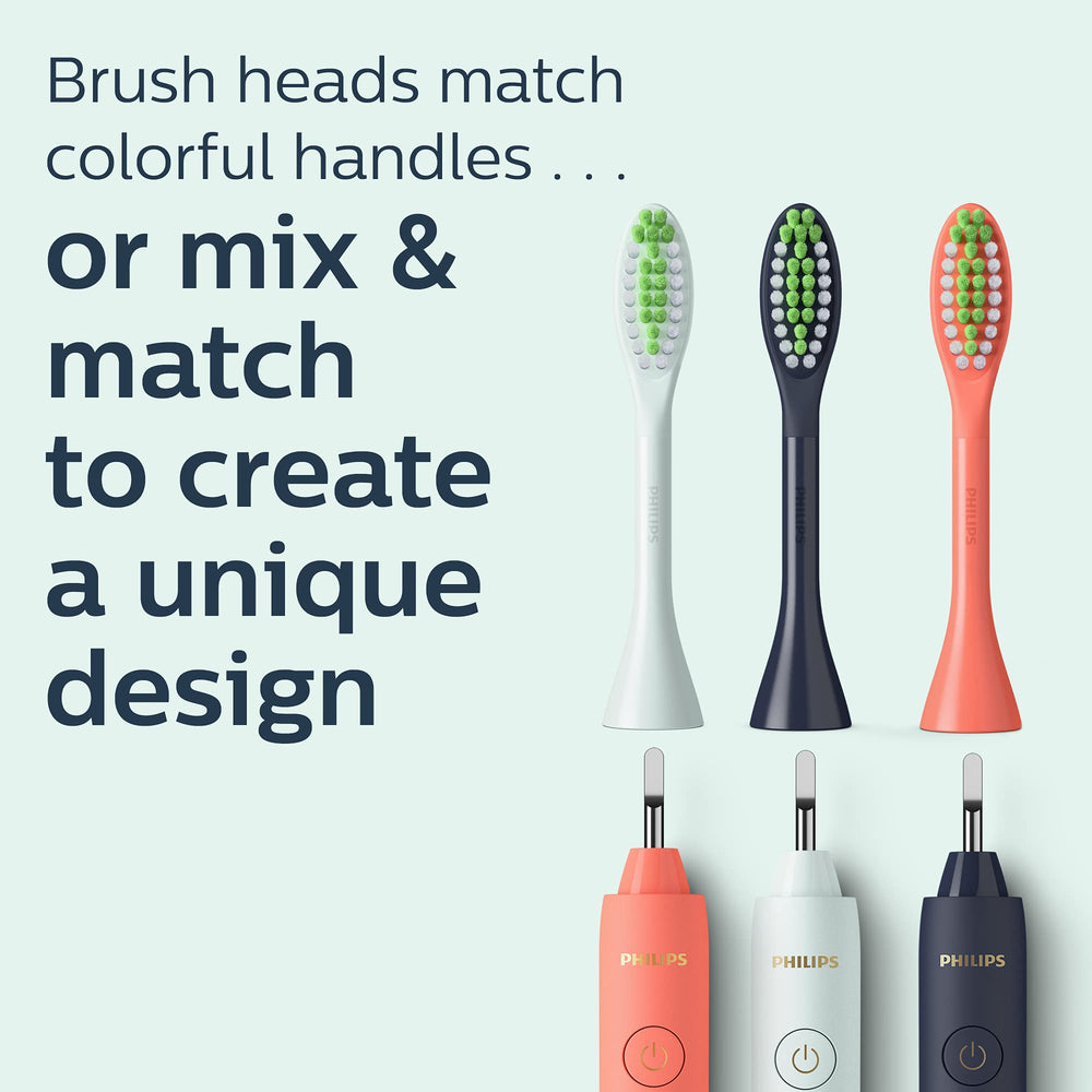 Philips Sonicare One comparación de tamaño junto a un objeto cotidiano para visualizar portabilidad