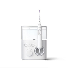 Philips Sonicare Power Flosser 3000 frontal mostrando diseño y depósito grande