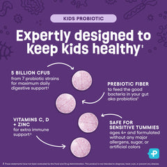 Physician's CHOICE Kids Probiotics L. rhamnosus GG clinically studied strain