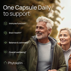 Phytokann polvo dentro de cápsula para absorción y pureza