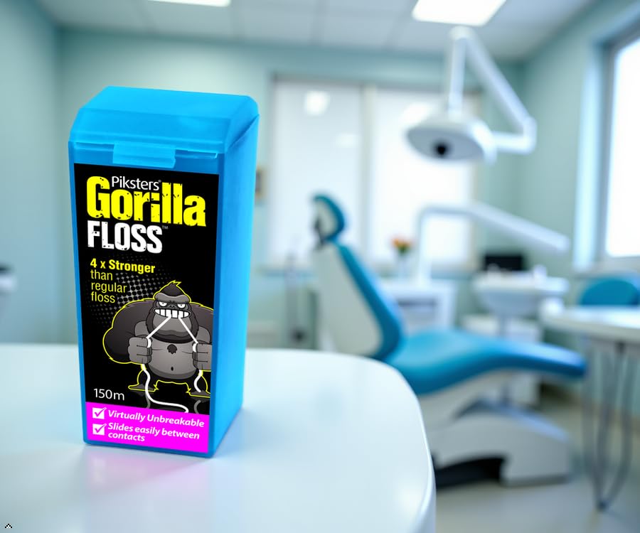 Piksters demostración de uso entre dientes para limpieza efectiva