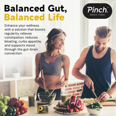 Pinch polvo añadido a smoothie para incrementar fibra diaria