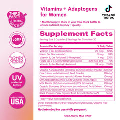 Pink Stork envase con protección UV para conservar la potencia