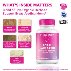 Pink Stork cápsulas en primer plano para fácil ingestión y dosificación