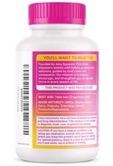 Pink Stork Gomitas veganas que cuidan la salud digestiva naturalmente.