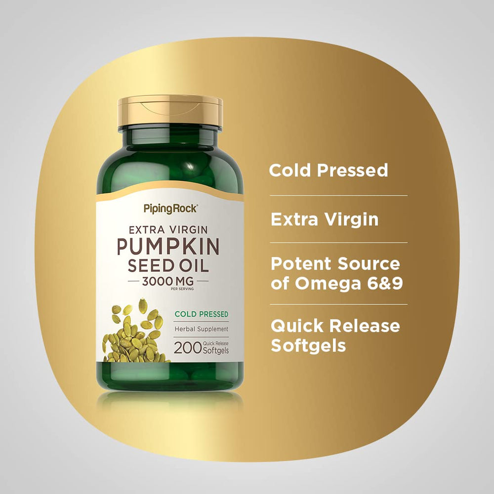 Piping Rock etiqueta con información nutricional clara y beneficios listados