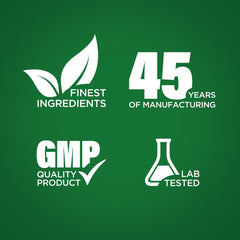 Piping Rock etiqueta con detalles Non-GMO y Gluten Free claros