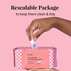 Pixie Cup caja abierta con 44 unidades lista para uso prolongado