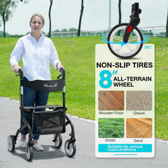 PLANET WALK ruedas de 8 pulgadas con dibujo antideslizante para mejor tracción