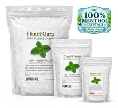 Plant Guru cristales fundidos añadidos a difusor para aroma mentolado en ambiente