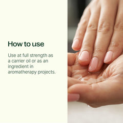 Plant Therapy aplicación en cabello mostrando brillo y control de frizz tras usar aceite
