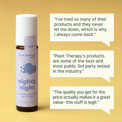 Plant Therapy etiqueta legible y cierre seguro, confirma trazabilidad
