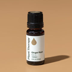 Plant Therapy mezcla de jengibre con aceite portador lista para masaje