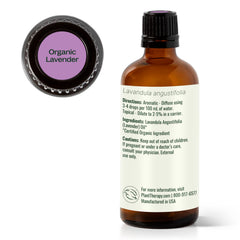 Plant Therapy escena lifestyle con lavanda para calma y descanso en casa
