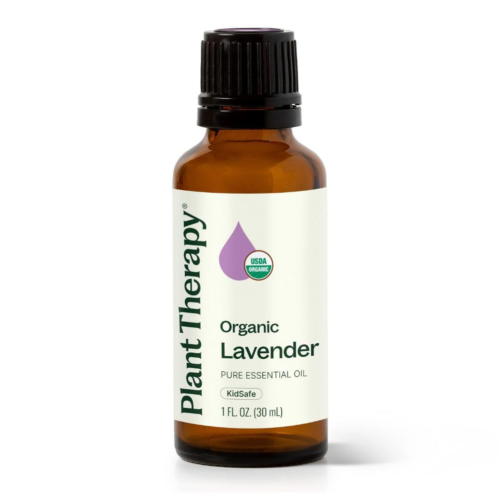 Plant Therapy mezcla de lavanda con naranja mostrando aroma equilibrado