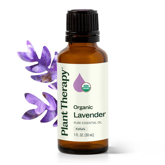 Plant Therapy botella frontal 30 mL mostrando etiqueta clara y beneficios