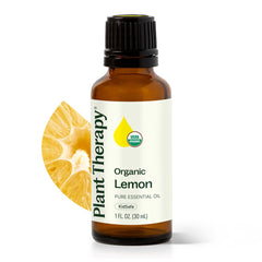 Plant Therapy botella frontal 30 mL con aroma cítrico revitalizante