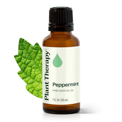Plant Therapy botella frontal 30 mL con aroma mentolado y claridad