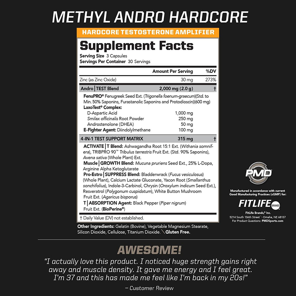 PMD detalle de etiqueta con lista de ingredientes clave y claridad