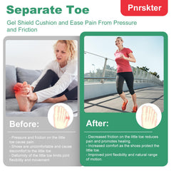 Pnrskter protector dentro de zapato casual evitando rozaduras