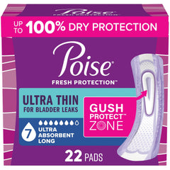 Poise compresa frontal con empaque, protección confiable y discreta