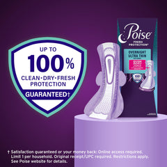 Poise materiales suaves en primer plano que reducen irritación y rozaduras